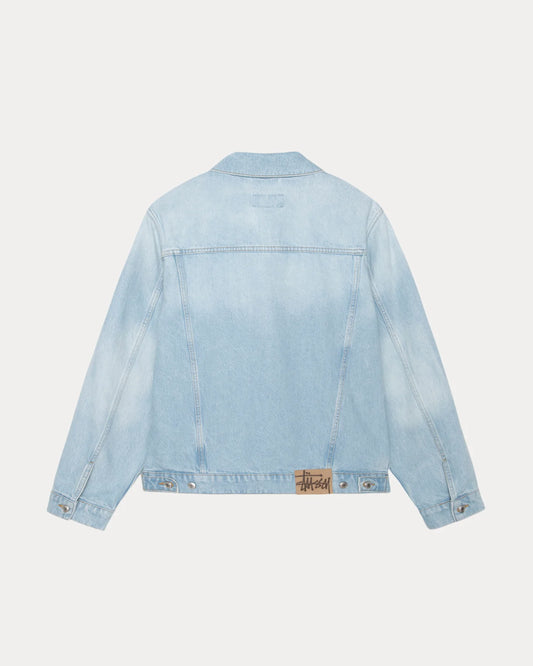 Trucker Jacket Denim Blue | Stussy Jacket