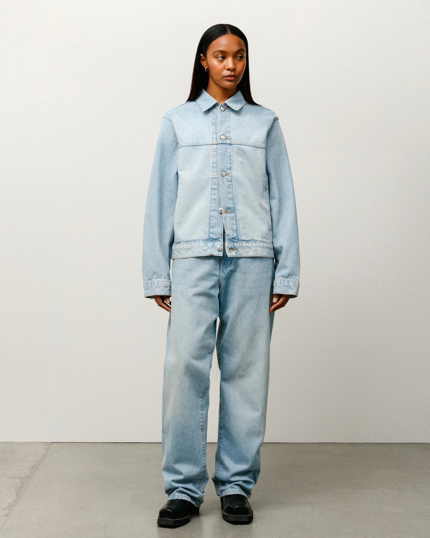 Trucker Jacket Denim Blue | Stussy Jacket