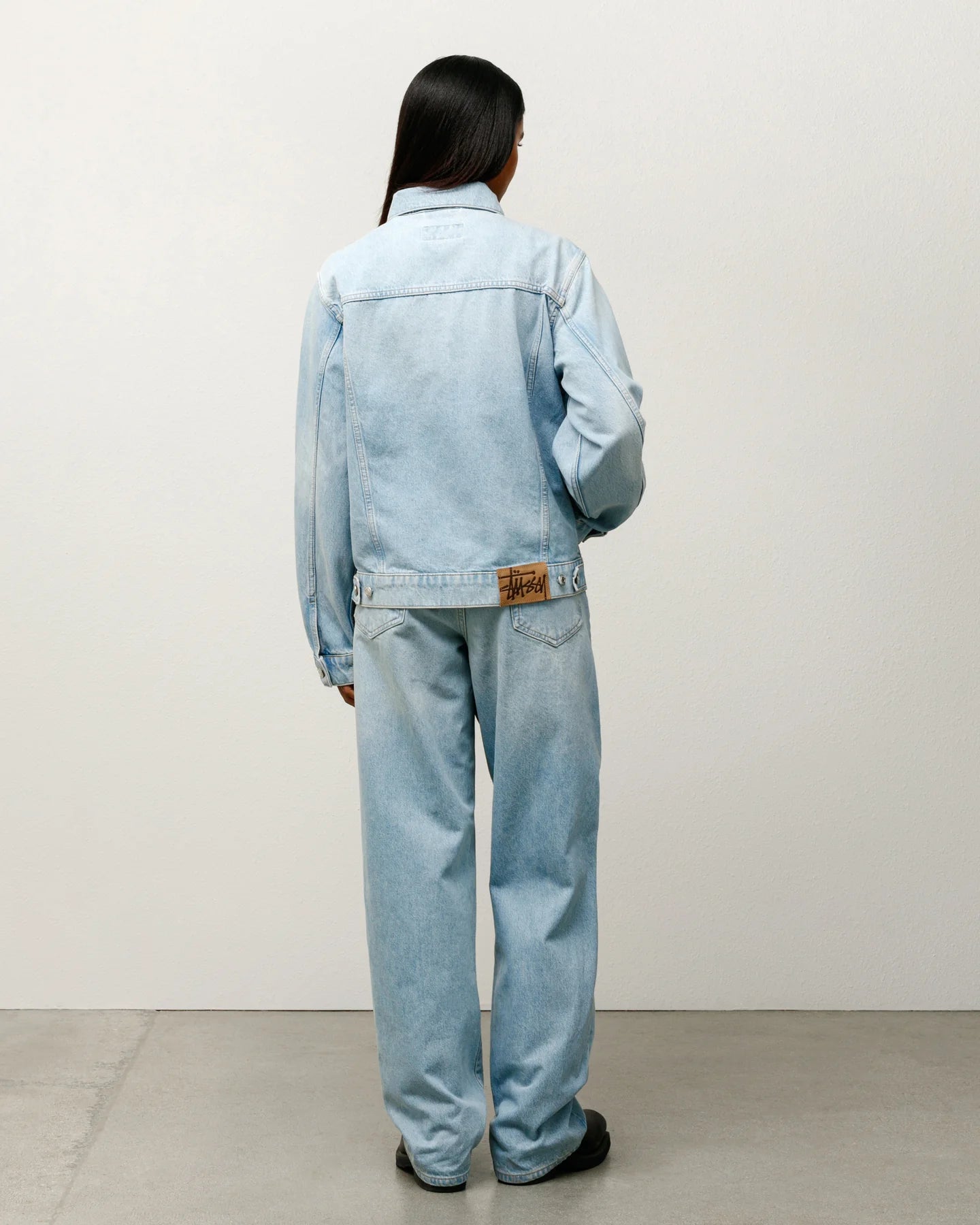 Trucker Jacket Denim Blue | Stussy Jacket