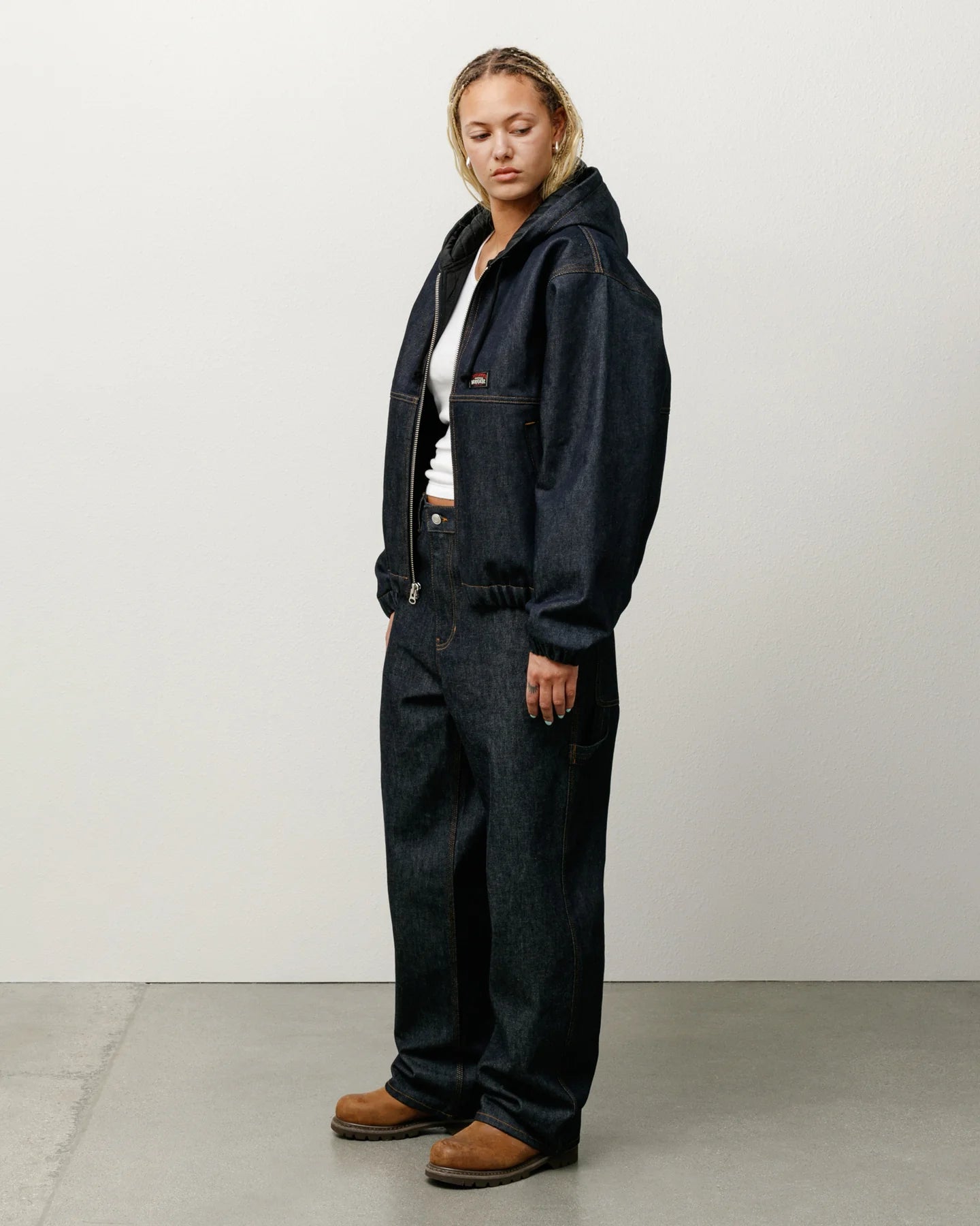 Insulated Work Jacket Raw Denim | Stussy Jacket