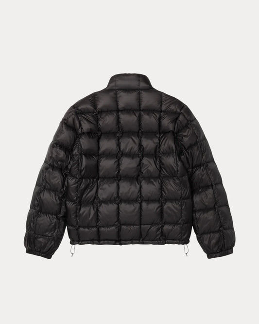 Midweight Puffer Black Jacket | Stussy Jacket