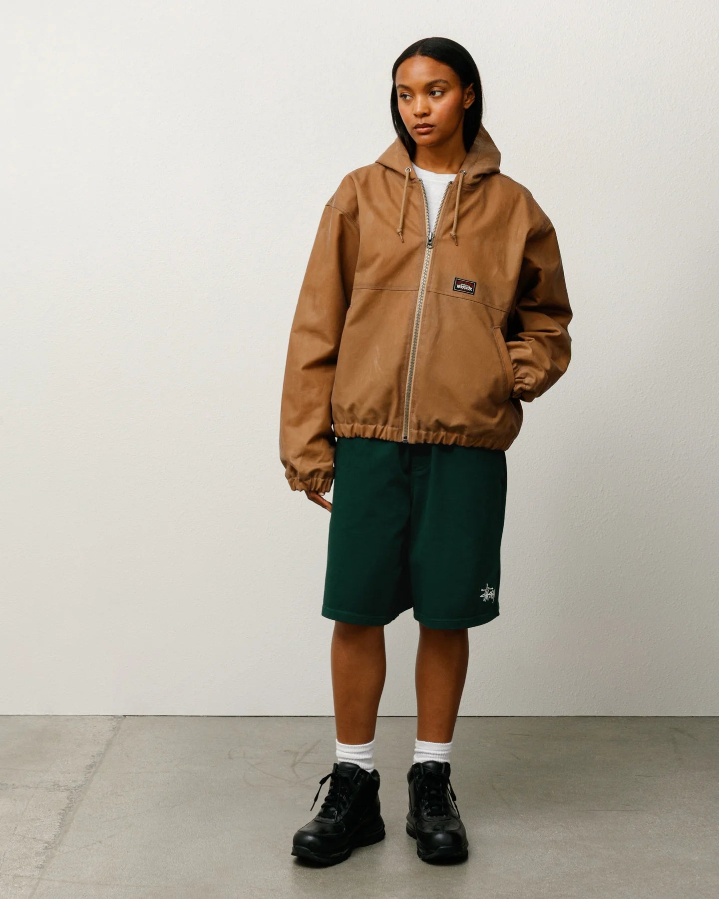 Waxed Cotton Work Jacket | Stussy Jacket