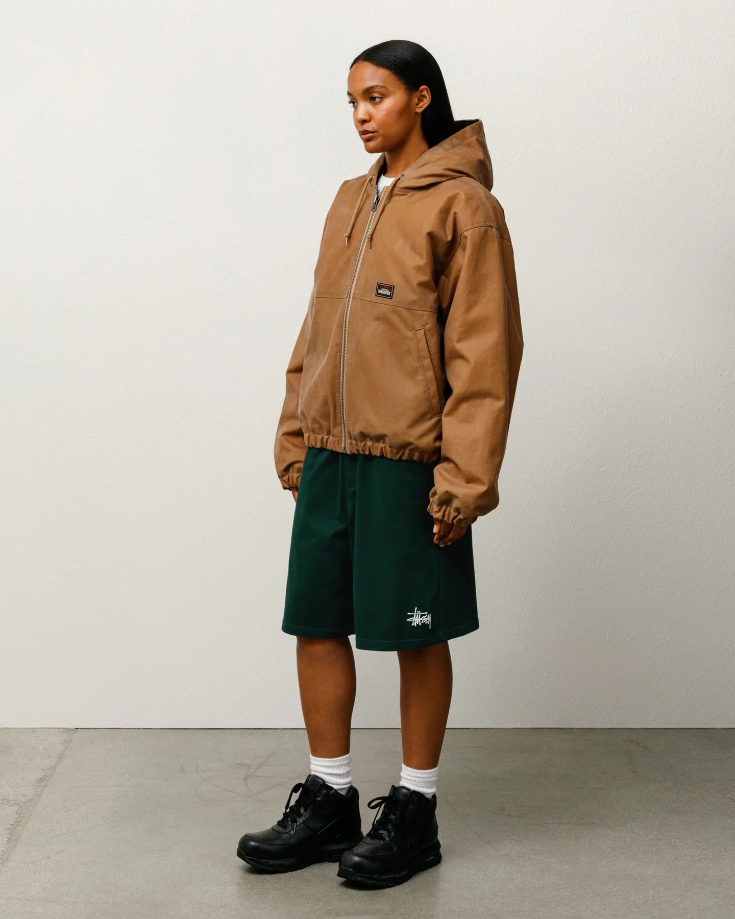 Waxed Cotton Work Jacket | Stussy Jacket
