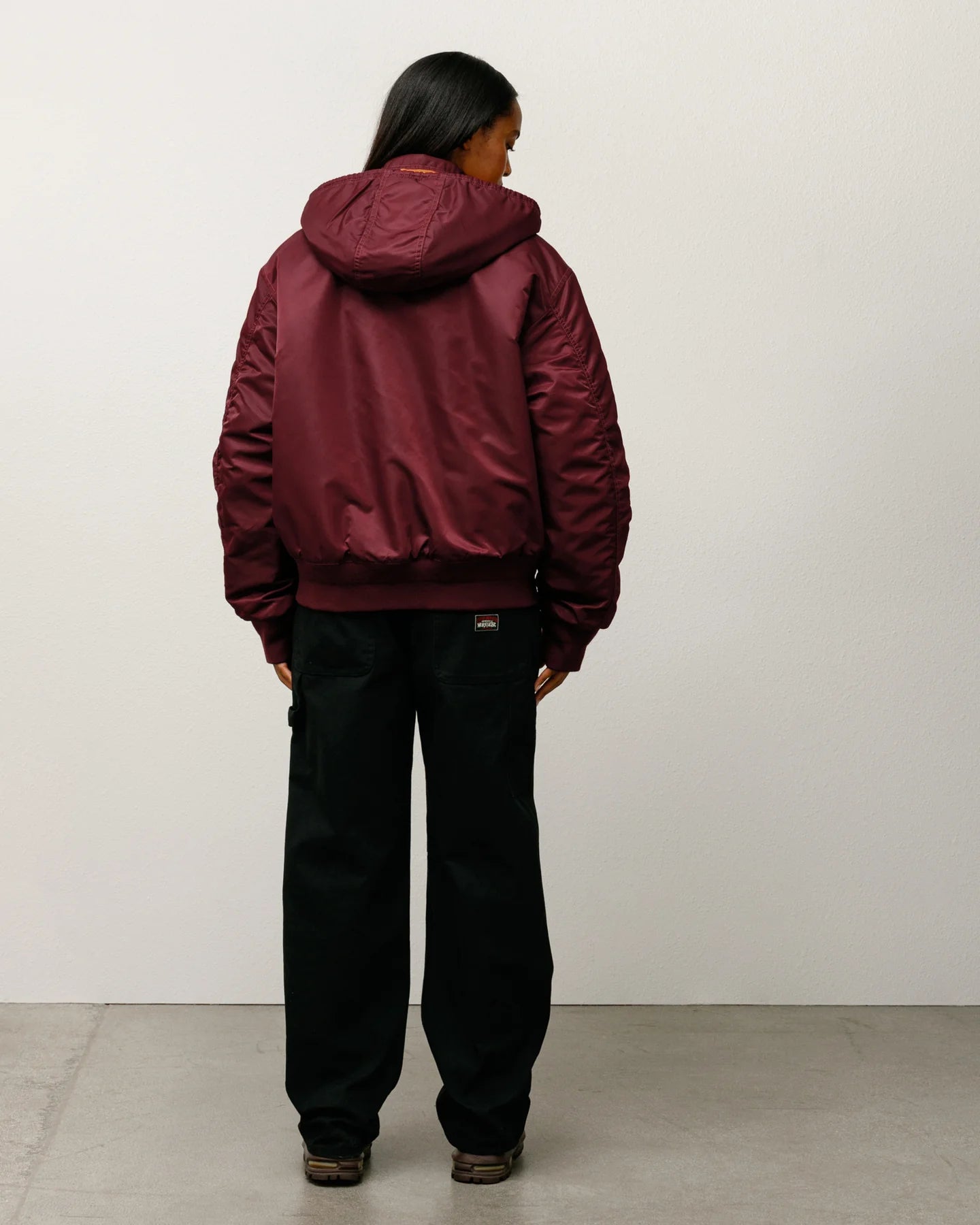 Flight Bomber Red Jacket | Stussy Jacket