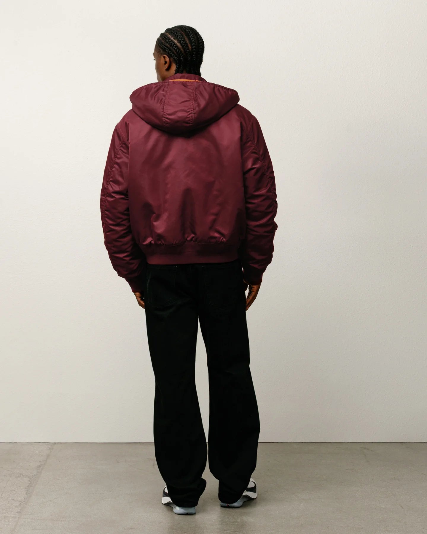 Flight Bomber Red Jacket | Stussy Jacket