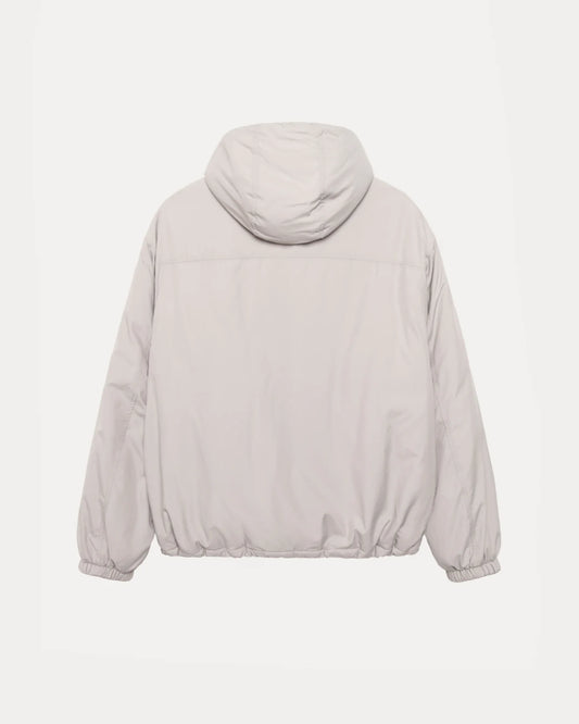 Insulated Hooded White Jacket | Stussy Jacket