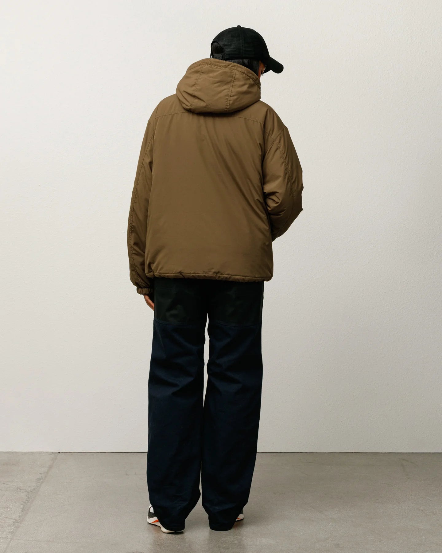 Insulated Hooded Brown Jacket | Stussy Jacket