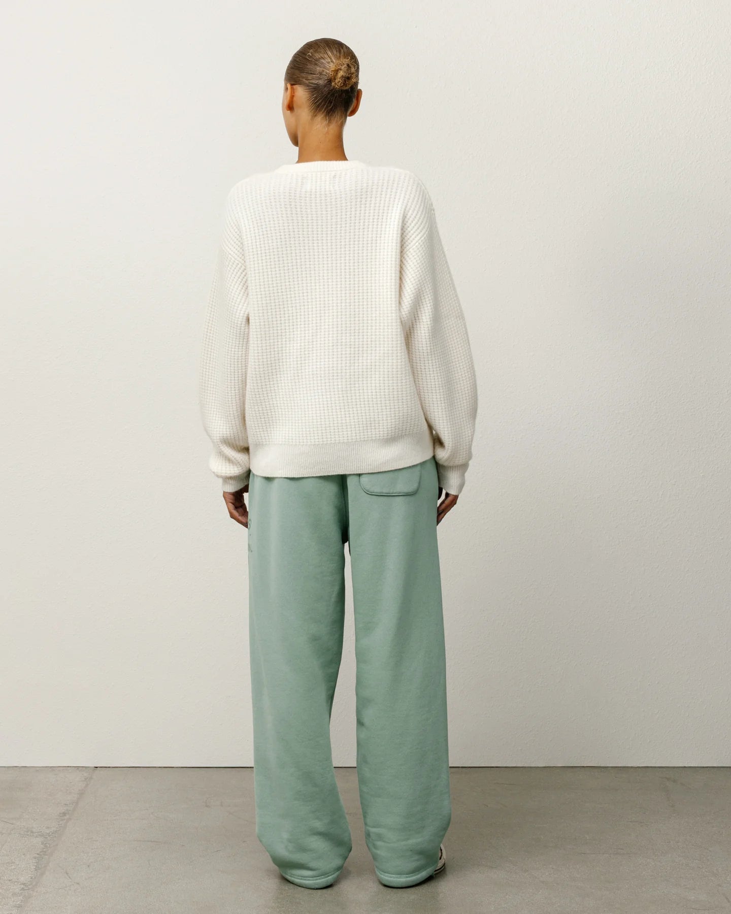 Waffle Cashmere Crew | Wales Bonner Knit