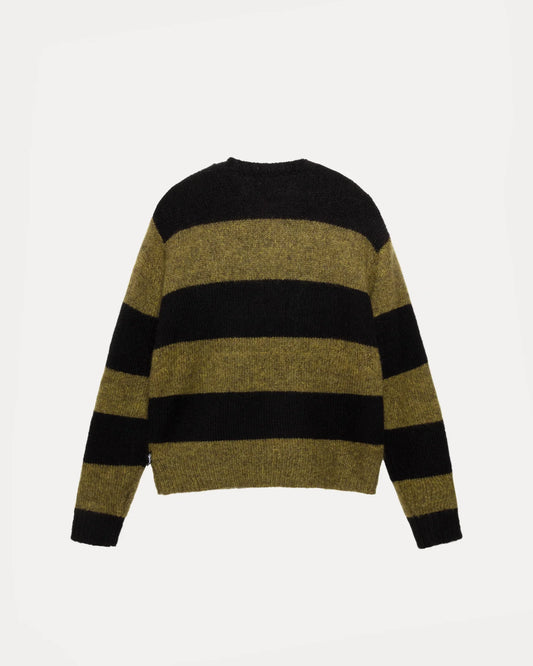 Big Stripe Crew | Stussy Sweatshirt