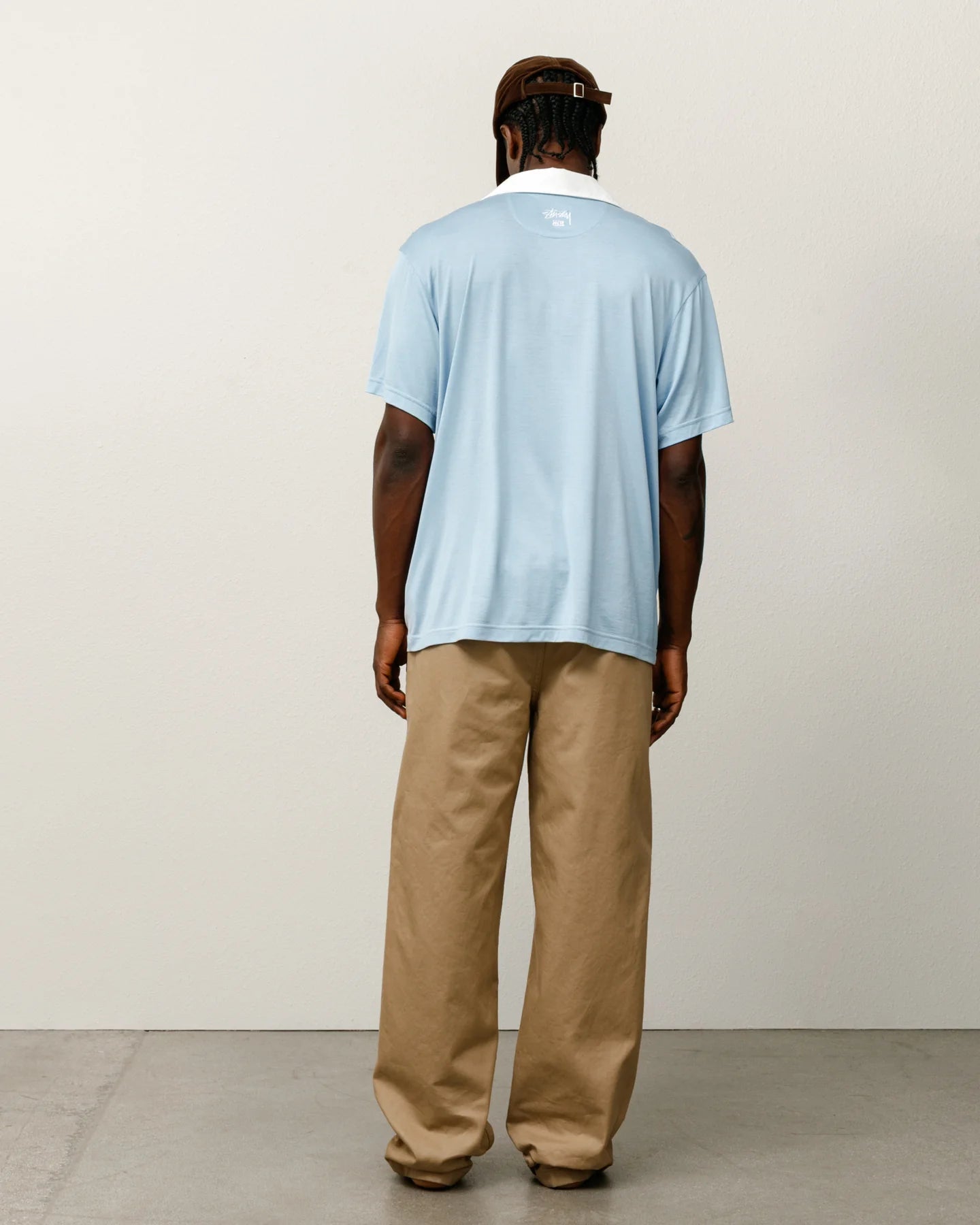 Wales Bonner Silk Polo Shirt | Stussy Shirt