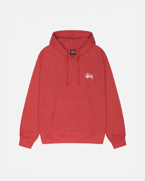 Stussy Basic Red Hoodie | Stussy Hoodie