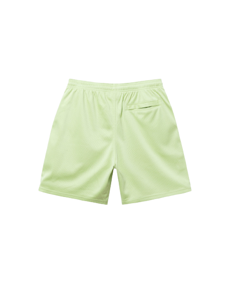 Stussy Big Basic Mesh Short Green | Stussy Shorts