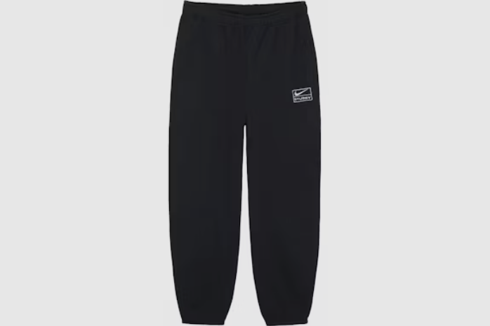 Nike x Stussy Stone Washed Fleece Sweatpants Black