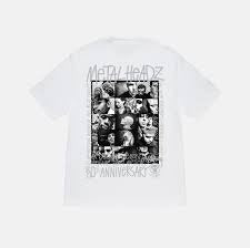 Stussy Goldie Metalheadz 30 Tee White