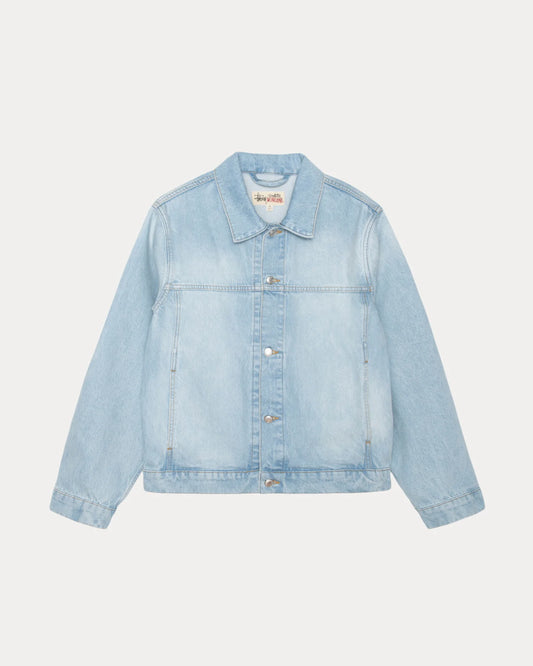 Trucker Jacket Denim Blue | Stussy Jacket