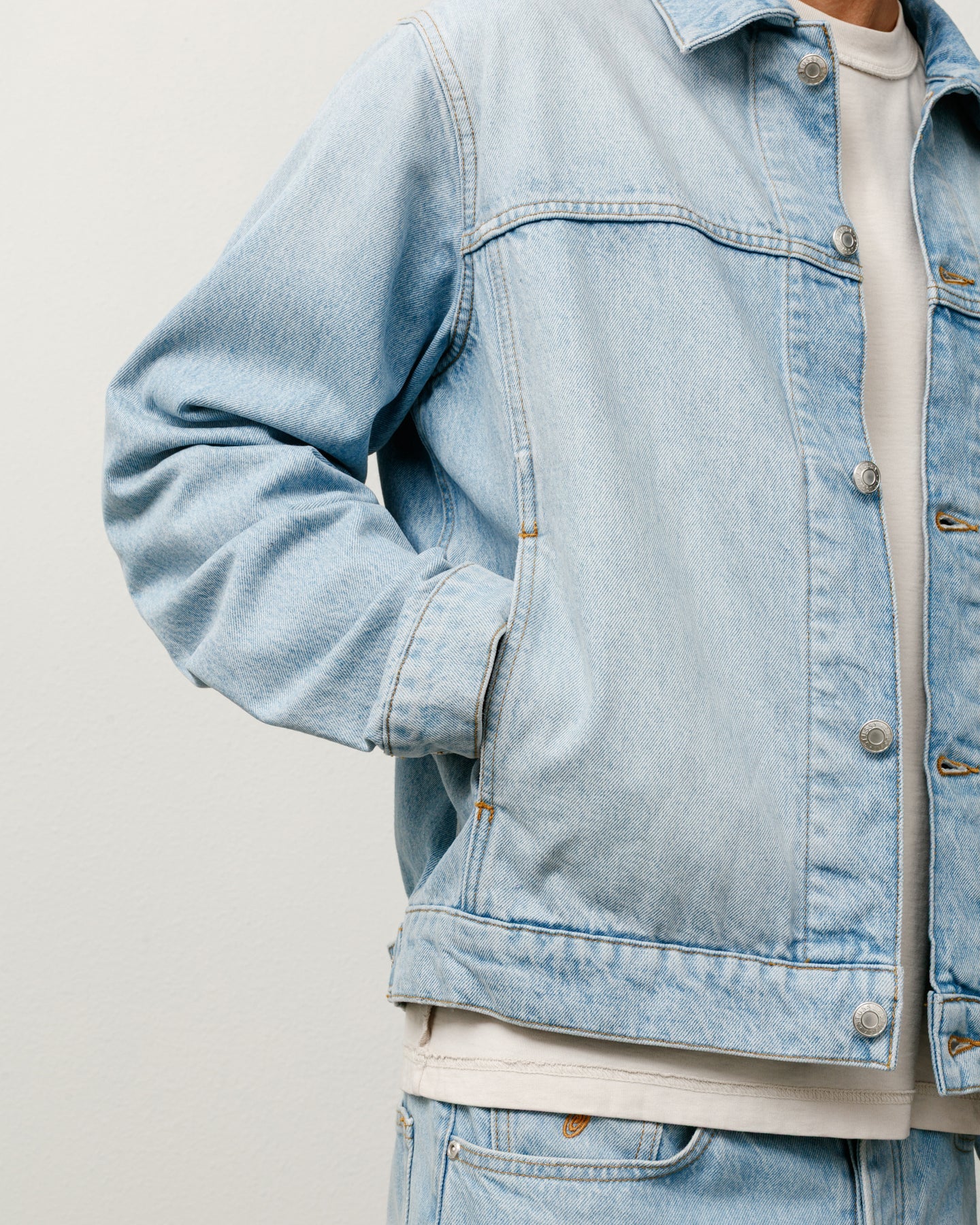 Trucker Jacket Denim Blue | Stussy Jacket