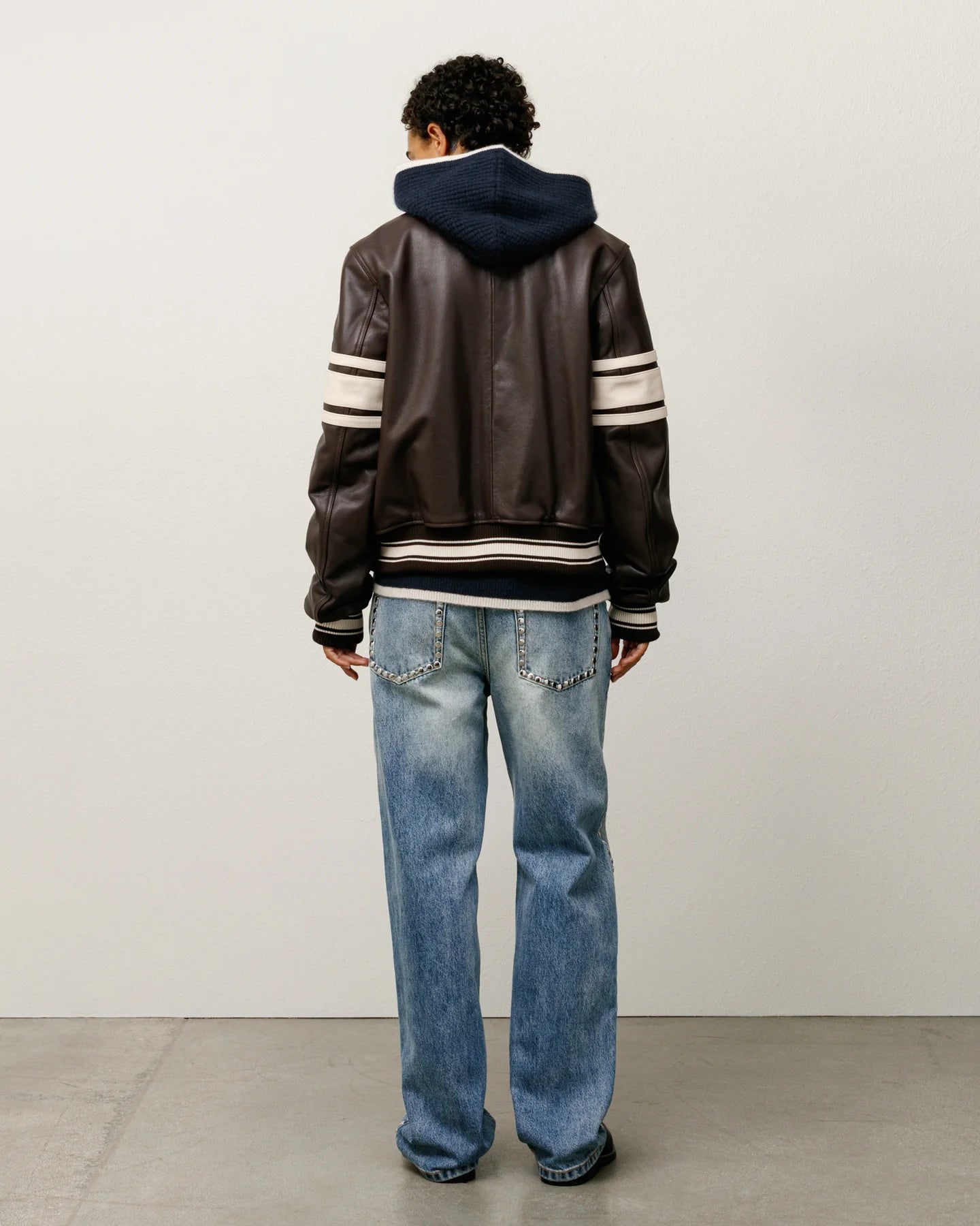 Wales Bonner Studded Jean | Stussy x Denim