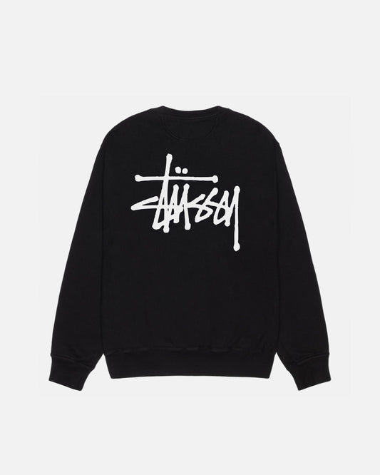 Basic Stussy Crew Pigment Dyed Sweatshirt