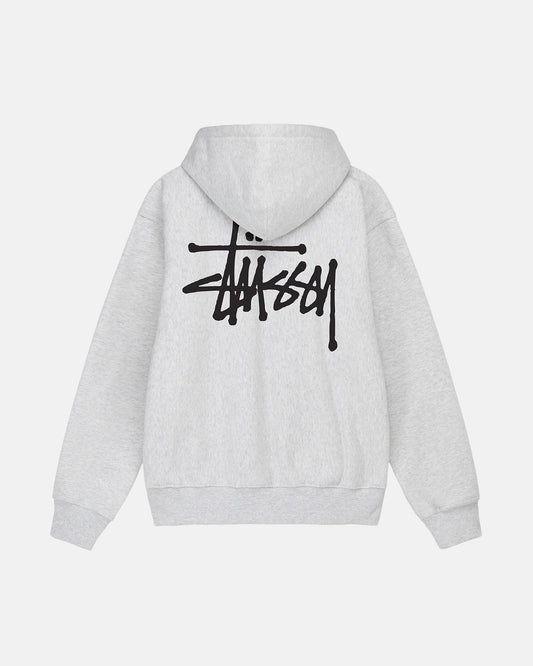 Stussy Basic Grey Hoodie | Stussy Hoodie