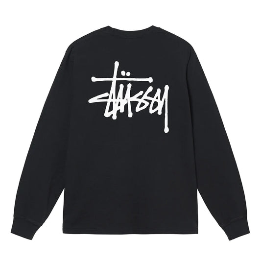 Basic Stussy Pigment Dyed LS Sweatshirt