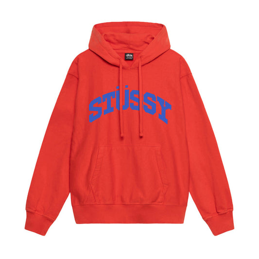 Stussy Block Sport Red Hoodie | Stussy Hoodie