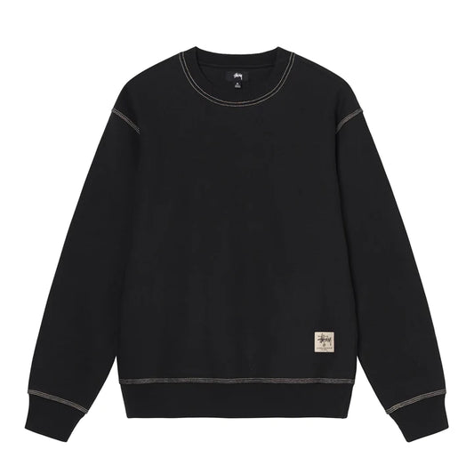 Contrast Stitch Label Crew | Stussy Sweatshirt