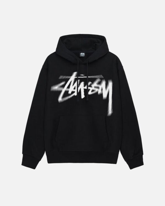 Stussy Dizzy Stock Black Hoodie | Stussy Hoodie