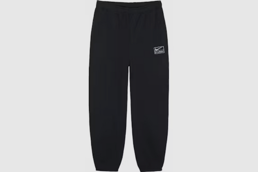 Nike x Stussy Stone Washed Fleece Sweatpants Black