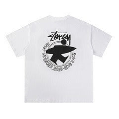 Stussy Beach Roots White Tee Shirt | Stussy Tees